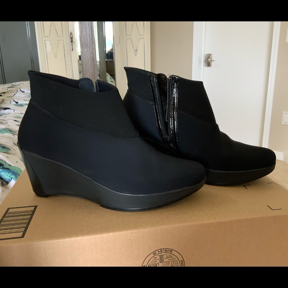 Naot black booties